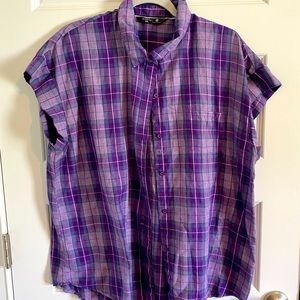 Riders button up shirt